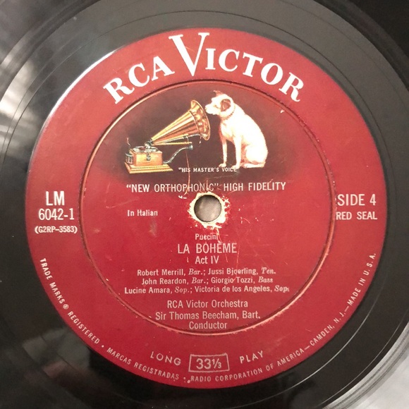 ***Free*** Puccini La Boheme Double Vinyl Lp Set - Picture 13 of 15